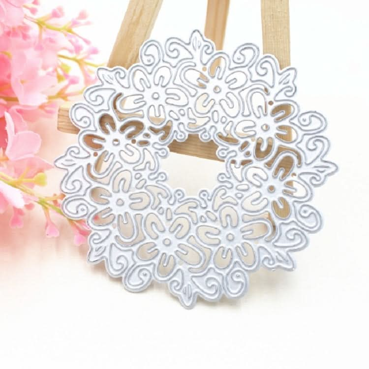 Hollow Garland Knife Die Cut Book Album Greeting Card Making Stencil