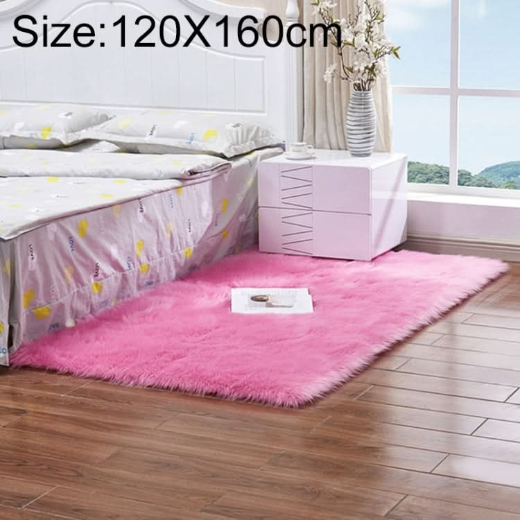 Luxury Rectangle Square Soft Artificial Wool Sheepskin Fluffy Rug Fur Carpet, Series 2