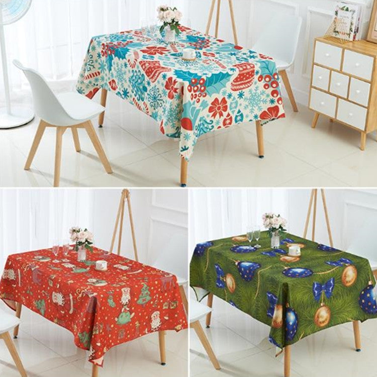 Household Encrypted Linen Waterproof Tablecloth, Series 3 My Store