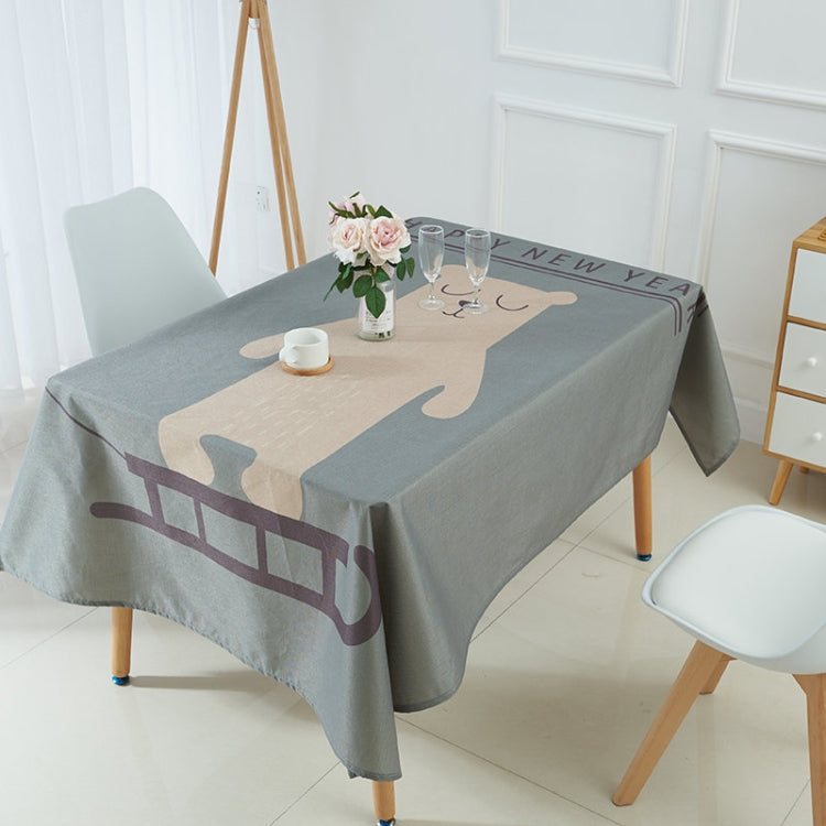 Household Encrypted Linen Waterproof Tablecloth, Series 3 My Store