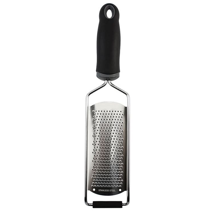 Cheese Grater Stainless Steel Blade Cheese Slicer Lemon Grater Chocolate Scraping Planer with Protective Cover - Reluova