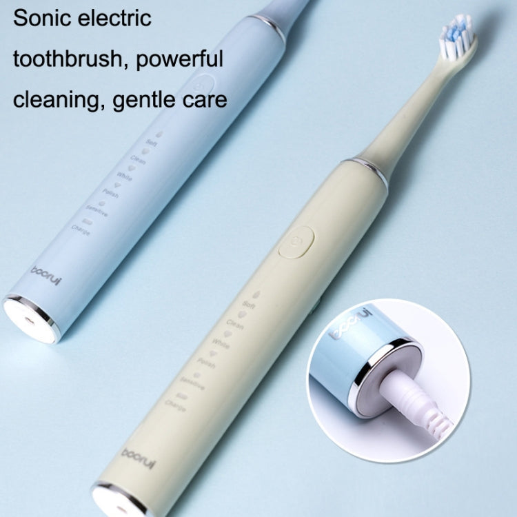 Boorui BR-Z5 USB Fast Charge Soft Toothbrush 5 Gear Sonic Electric Toothbrush Reluova