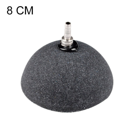 8cm Semicircular Gas Stone Aquarium Oxygen Bubble Stone Gas Plate Oxygenation Head Sand Table Oxygen Disk Gas Stone-Reluova