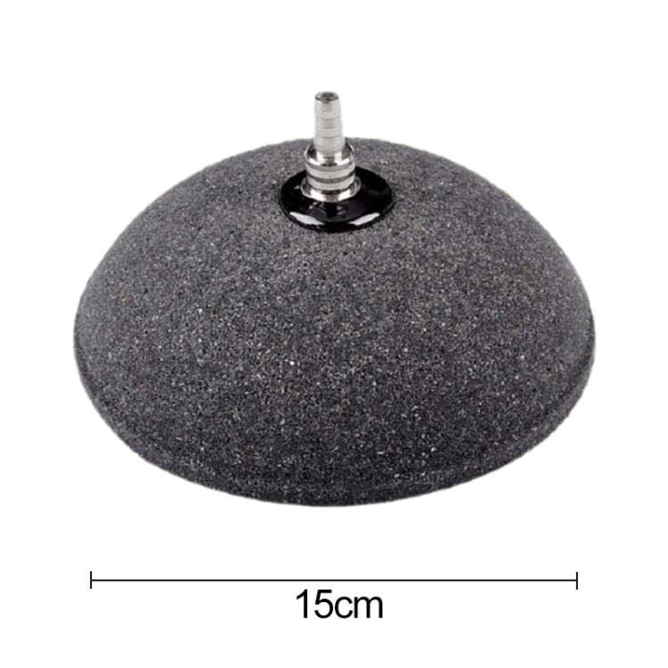 15cm Semicircular Gas Stone Aquarium Oxygen Bubble Stone Gas Plate Oxygenation Head Sand Table Oxygen Disk Gas Stone-Reluova