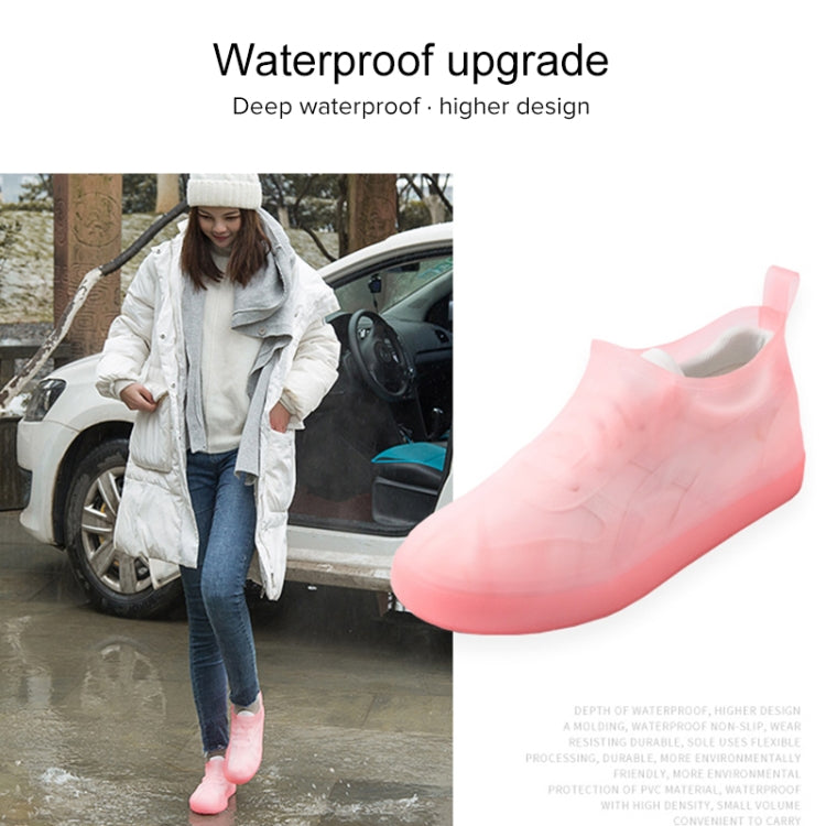 Portable Rain Boots Non-Slip Reusable Waterproof PVC Shoes Covers My Store