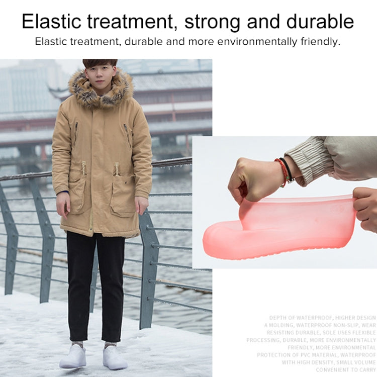 Portable Rain Boots Non-Slip Reusable Waterproof PVC Shoes Covers My Store