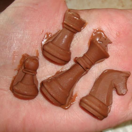 Silicone Chess Chocolate Mold Rock Sugar Soap Mold - Reluova