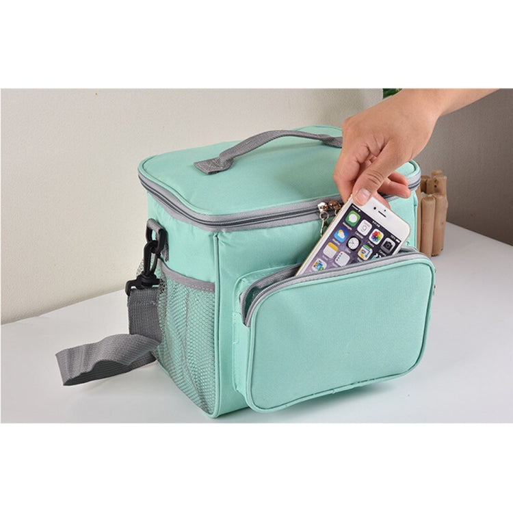 Portable Ice Pack Oxford Cloth Portable Slung Lunch Box Insulated Lunch Bag Reluova