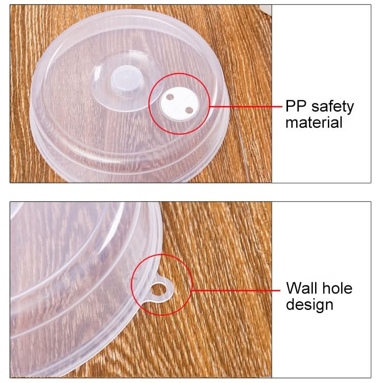 Kitchen Transparent Refrigerator Fresh-keeping Sealed Lid Microwave Oven Heating Lid Stackable Fresh Bowl Lid - Reluova