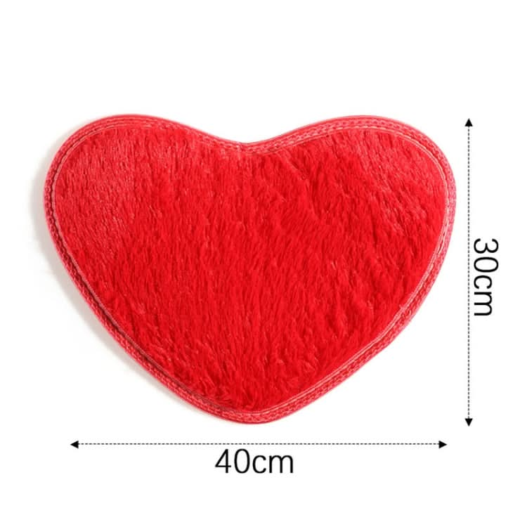 Heart Shape Non-slip Bath Mats Kitchen Carpet Home Decoration, Series 1