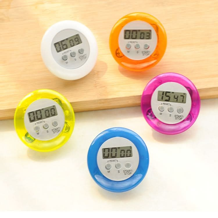 Round Magnetic Digital Countdown Timer Alarm Stand Kitchen Timer Cooking Alarm Clock - Reluova