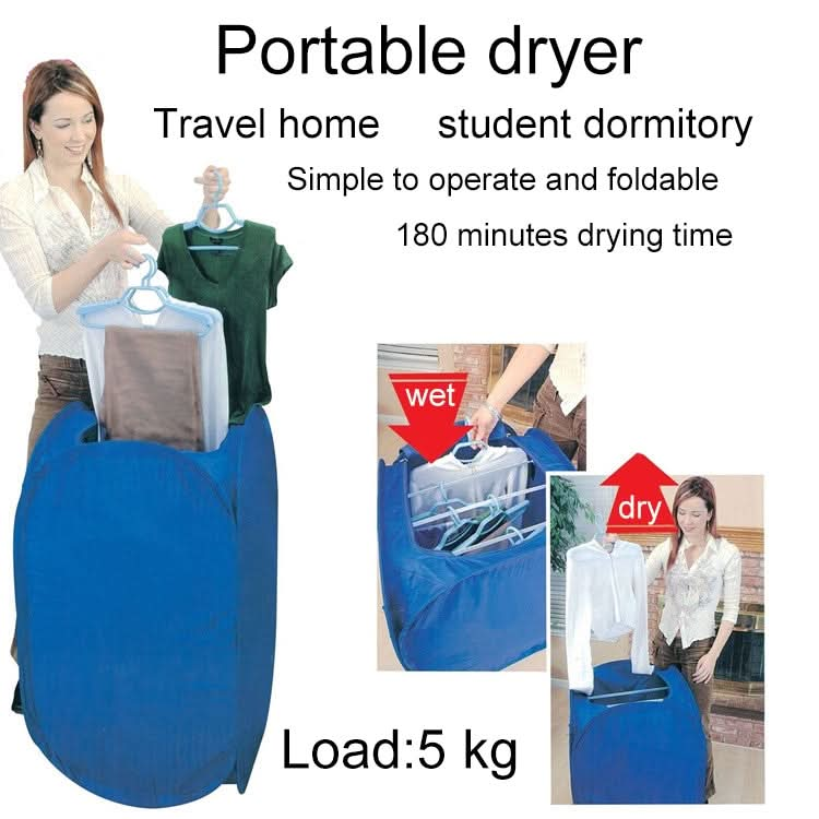 Foldable Free Installation Portable Household Mini Clothes Dryer Reluova