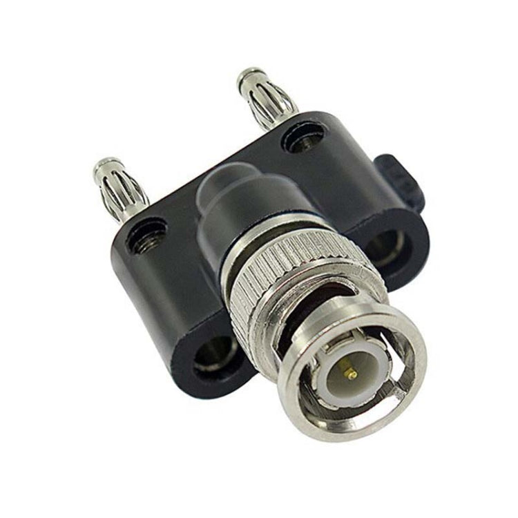 5pcs BNC Female Jack to Dual Banana Female Jack RF Adapter Coaxial Connector