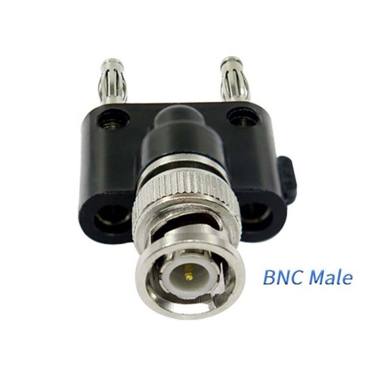 5pcs BNC Female Jack to Dual Banana Female Jack RF Adapter Coaxial Connector