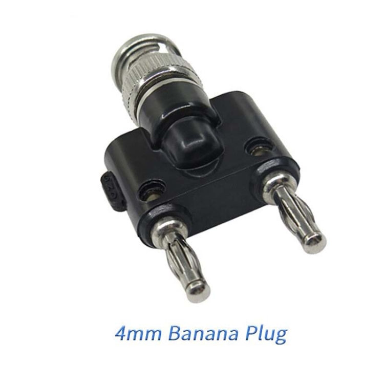 5pcs BNC Female Jack to Dual Banana Female Jack RF Adapter Coaxial Connector