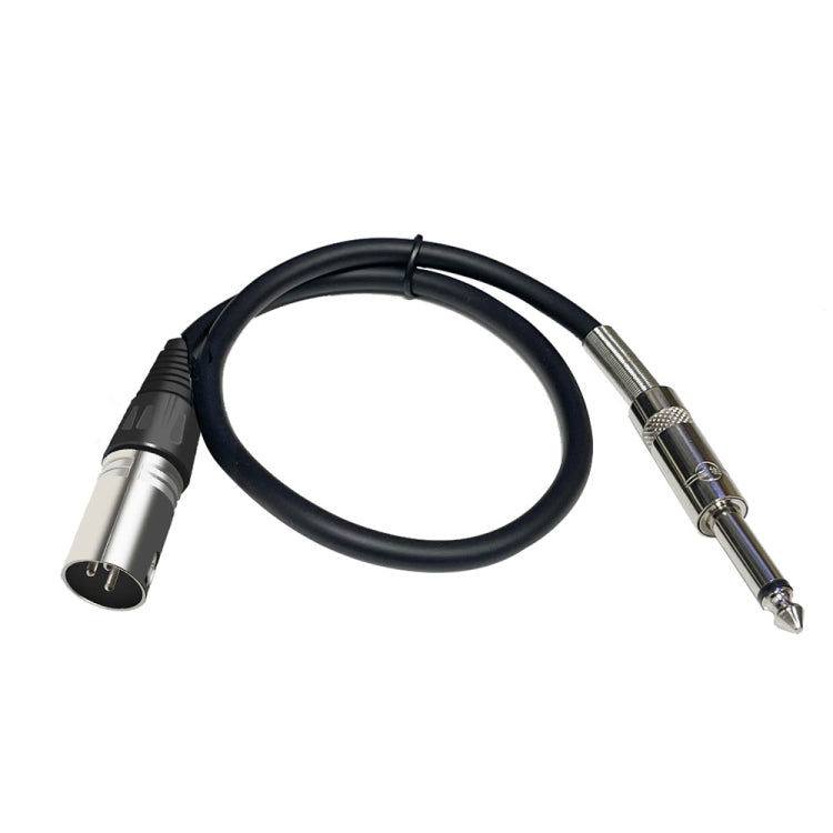 6.35mm Caron Male To XLR 2pin Balance Microphone Audio Cable Mixer Line