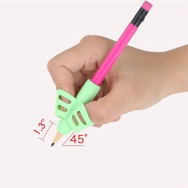 Non-toxic Children Pencil Writing Aid Grip Posture Correction Tools, Random Color Delivery Reluova