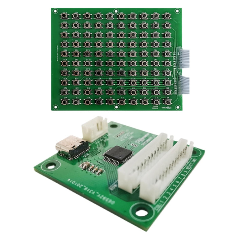 Pcsensor 100-Key Touch Switch Module Custom Keyboard And Mouse Test Development Board