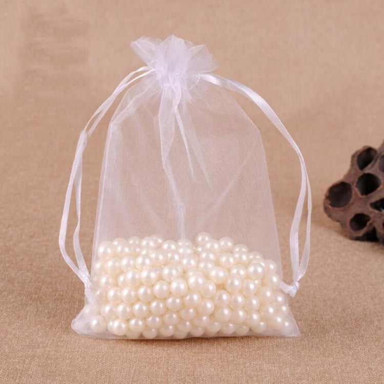 100 PCS Gift Bags Jewelry Organza Bag Wedding Birthday Party Drawable Pouches, Series 3