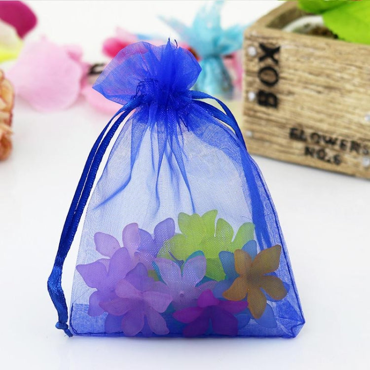 100 PCS Gift Bags Jewelry Organza Bag Wedding Birthday Party Drawable Pouches, Series 3