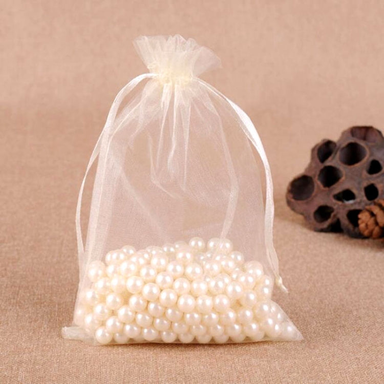 100 PCS Gift Bags Jewelry Organza Bag Wedding Birthday Party Drawable Pouches, Series 3