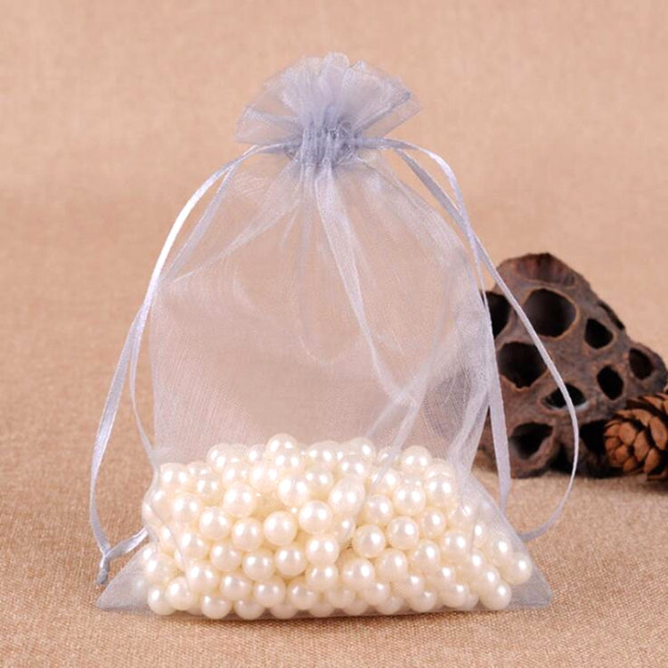 100 PCS Gift Bags Jewelry Organza Bag Wedding Birthday Party Drawable Pouches, Series 3