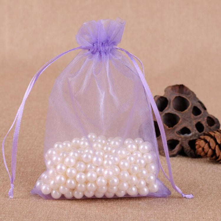 100 PCS Gift Bags Jewelry Organza Bag Wedding Birthday Party Drawable Pouches, Series 3