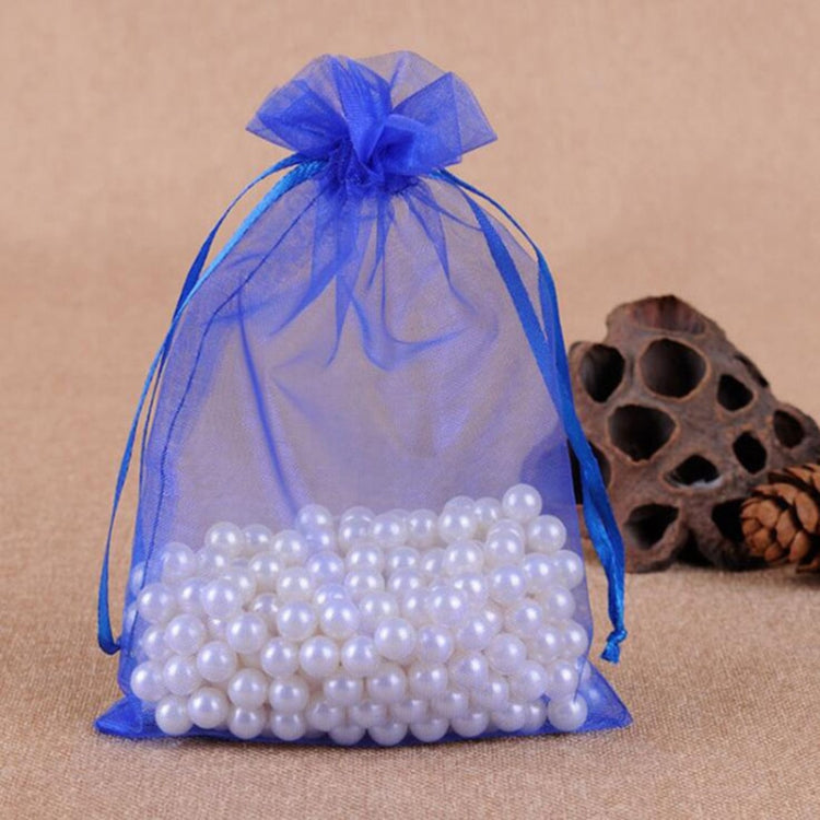 100 PCS Gift Bags Jewelry Organza Bag Wedding Birthday Party Drawable Pouches, Series 3