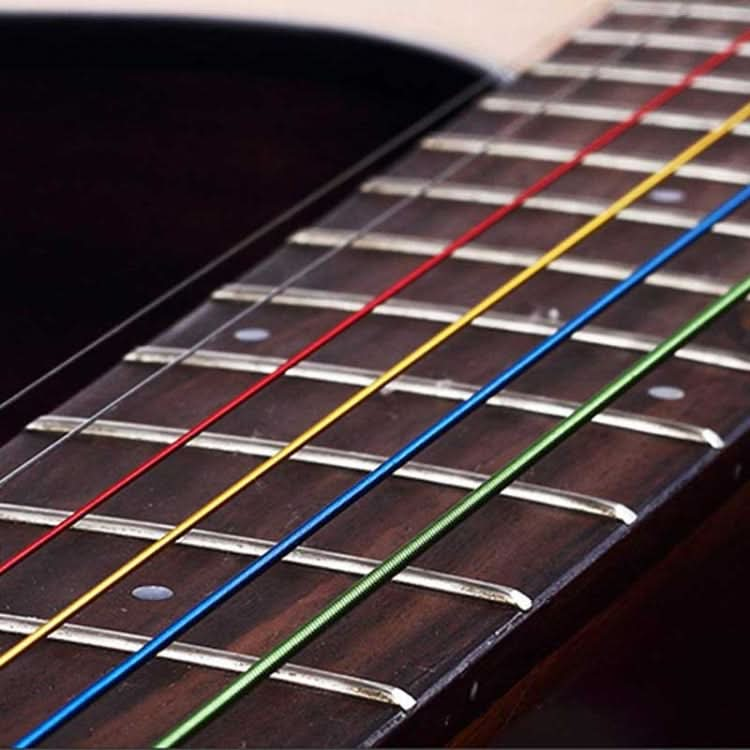 6 in 1 Multicolor E-A Guitar Strings Reluova