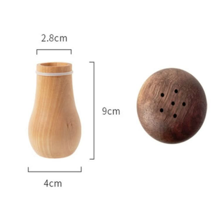 Kitchen Hotel Mushroom Shaped Wood Toothpick Box - Reluova