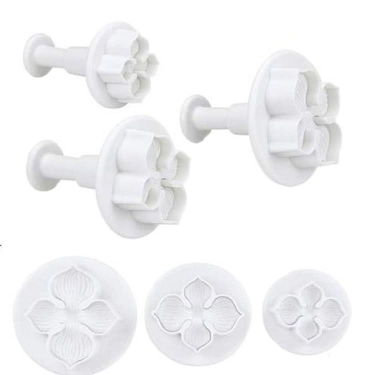 2 Set Silicone Hydrangea Fondant Cake Decorating Flower Blossom Mold-Reluova