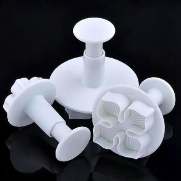 2 Set Silicone Hydrangea Fondant Cake Decorating Flower Blossom Mold-Reluova