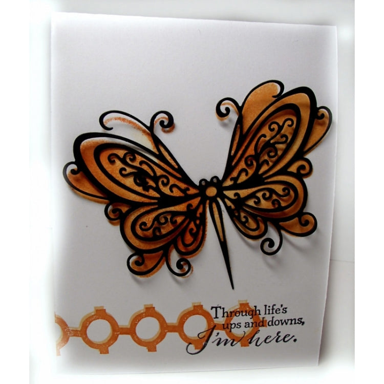 Butterfly Stencil DIY Clip Book Album Greeting Card Making Stencil