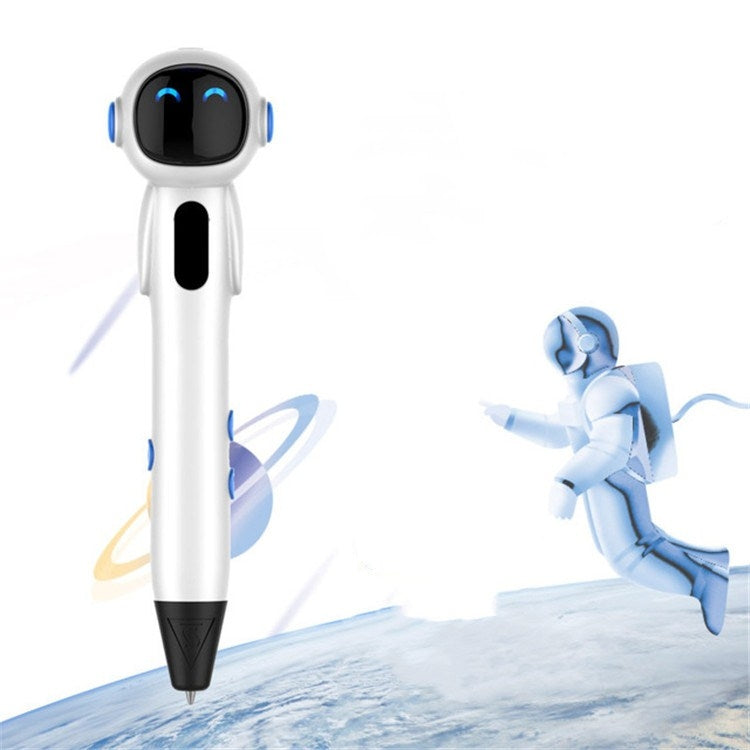 Astronaut 3D Printing Pen Low Temperature Intelligent Wireless Stereo Graffiti Painting Children 3D Brush