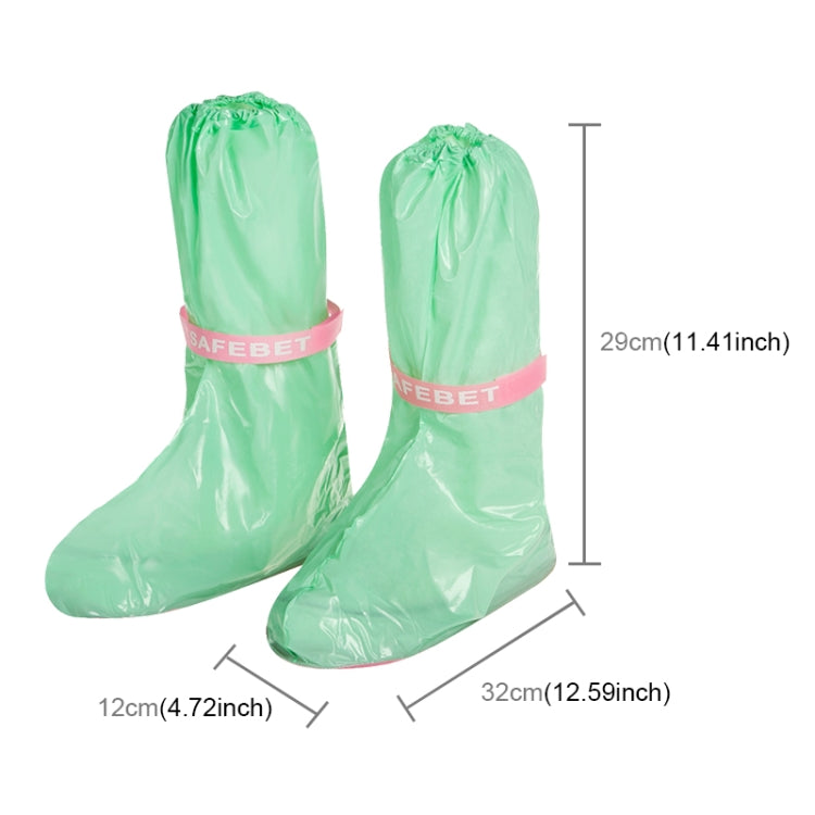 High Tube PVC Non-slip Waterproof Reusable Rain Shoe Boots Cover My Store