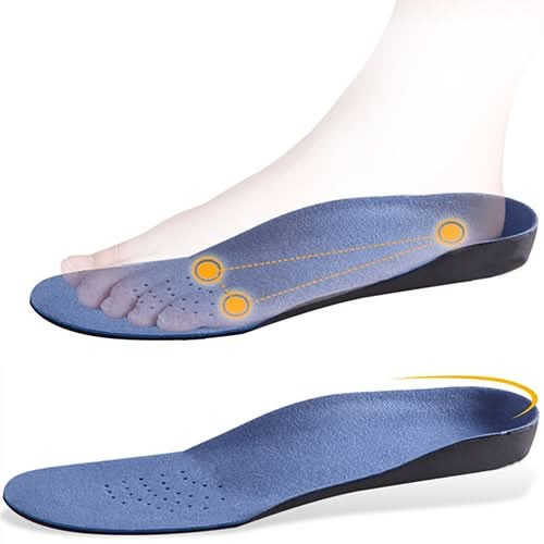 One Pair Flatfoot Orthotics Cubitus Varus Orthopedic Feet Cushion Pads Care Insoles Reluova