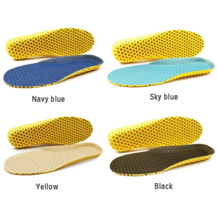 5 Pairs Stretch Breathable Deodorant Running Cushion Insoles-Reluova