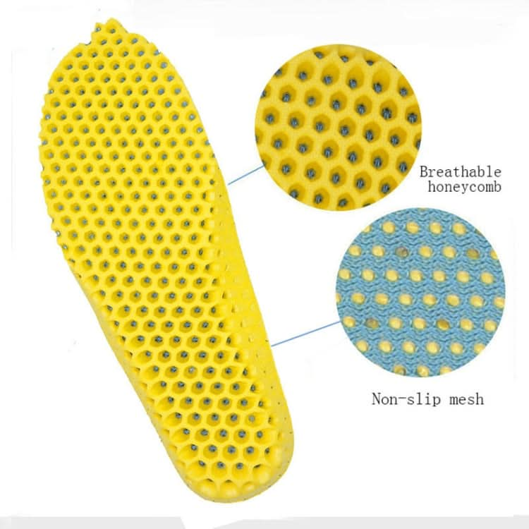 5 Pairs Stretch Breathable Deodorant Running Cushion Insoles-Reluova