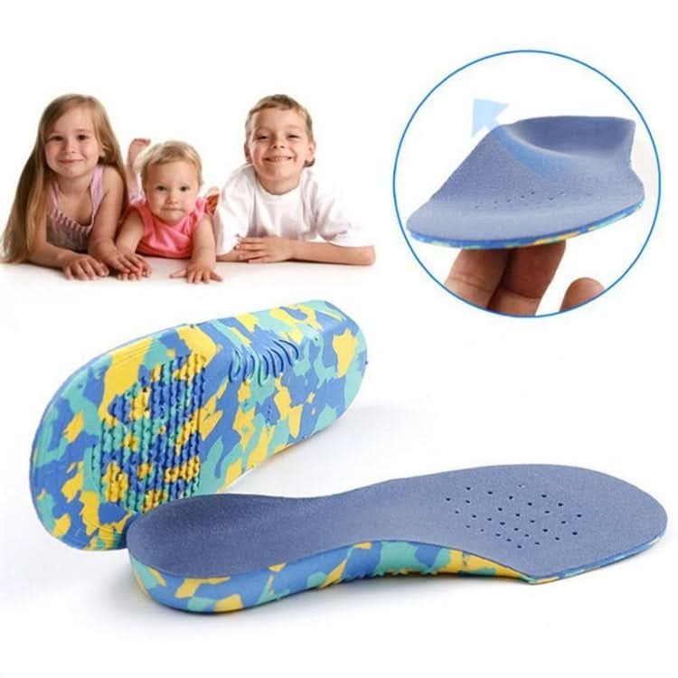 One Pair Children Flat Feet Arch Support Insoles Orthopedic Shoe Insole Reluova