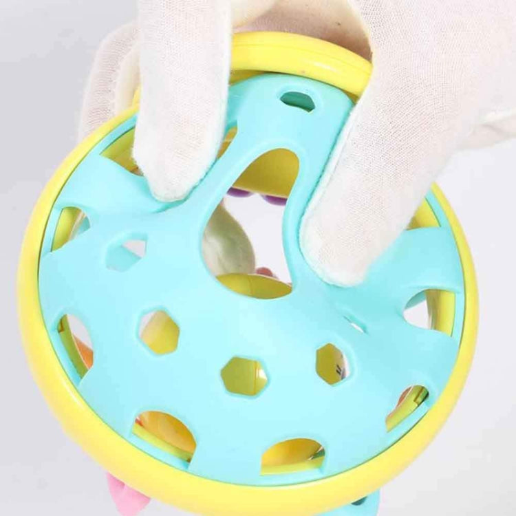 Soft Rubber Cartoon Bee Hand Knocking Rattle Dumbbell Early Educational Toy for Kid Hand Bell Baby Toy My Store