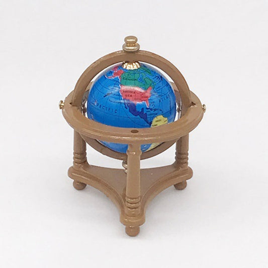 3 PCS Doll House Mini Globe Living Room Accessories Children Educational Toys, Random Color Dlivery Reluova