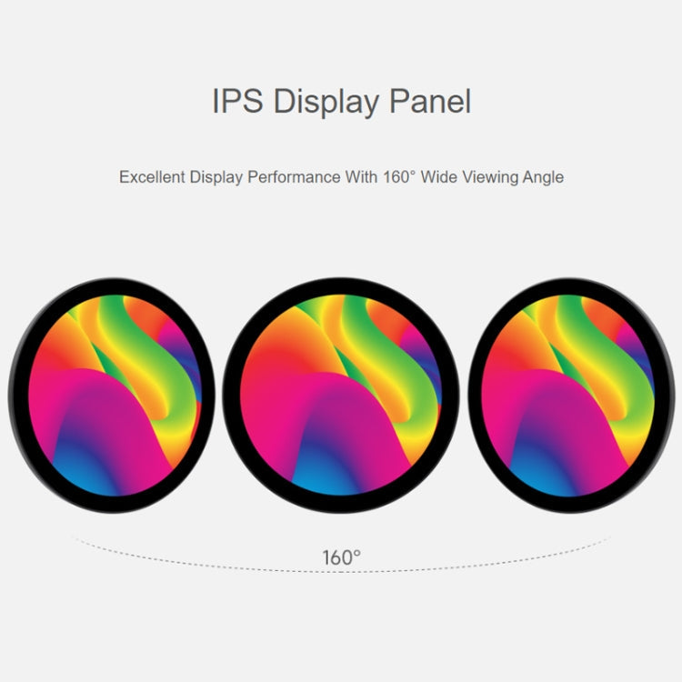 Waveshare 1080x1080 IPS Optically Bonded 5-Inch HDMI Circular 10-Point Touch Screen