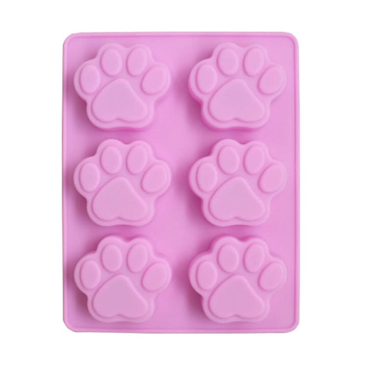 3 PCS Paw Soap Ice Cream Chocolate Cake Silicone Mold-Reluova