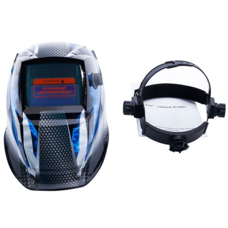 Solar Automatic Darkening Welding Mask Head-mounted Argon Arc Welding Hat Welder Special Light Helmet My Store