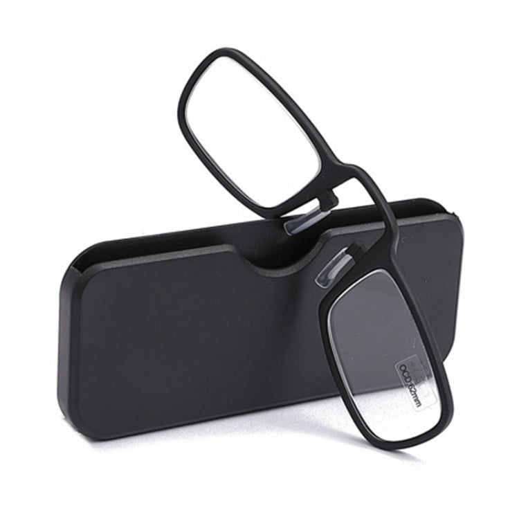 2 PCS TR90 Pince-nez Reading Glasses Presbyopic Glasses with Portable Box-Reluova