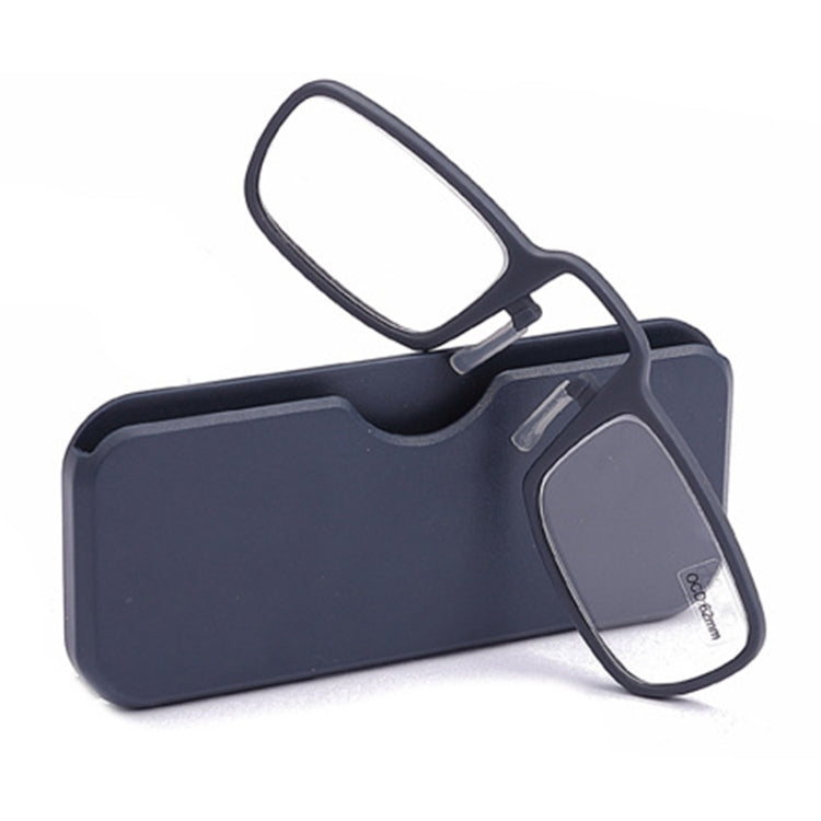 2 PCS TR90 Pince-nez Reading Glasses Presbyopic Glasses with Portable Box-Reluova