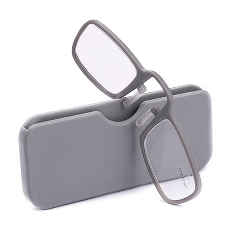 2 PCS TR90 Pince-nez Reading Glasses Presbyopic Glasses with Portable Box-Reluova