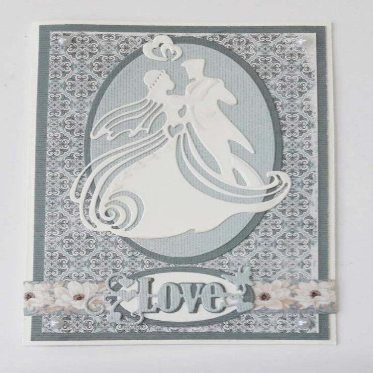 Wedding Couple Series Knife Mold Scrapbook Album Greeting Card Embossing Mold