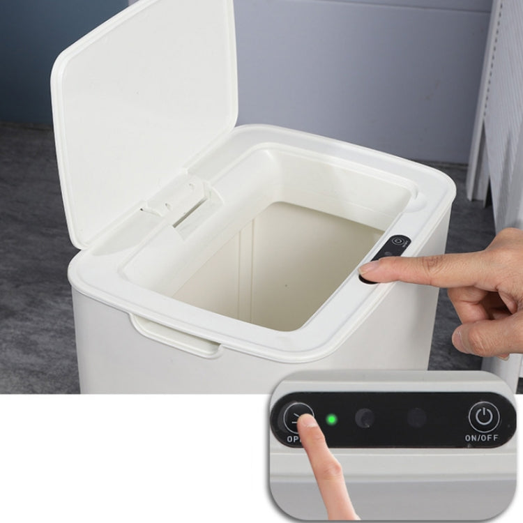 Fully-automatic with Lip Covered Household Living Room Kitchen Bathroom Intelligent Induction Trash Can