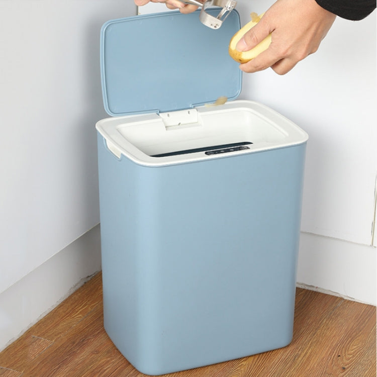 Fully-automatic with Lip Covered Household Living Room Kitchen Bathroom Intelligent Induction Trash Can Reluova